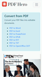 Mobile Screenshot of pdfhero.com